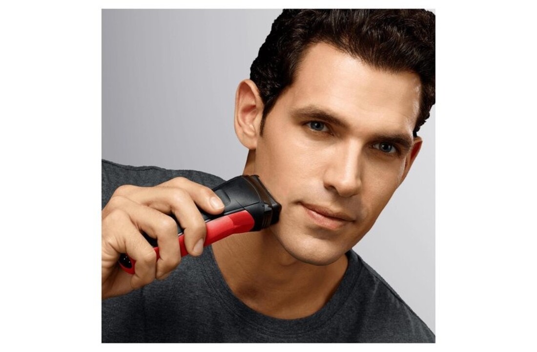 Braun Series 3 300s Rood - Scheerapparaat