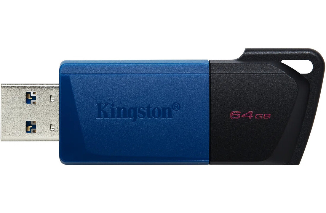 Kingston DataTraveler Exodia M USB 3.2 64GB Blauw - USB-stick