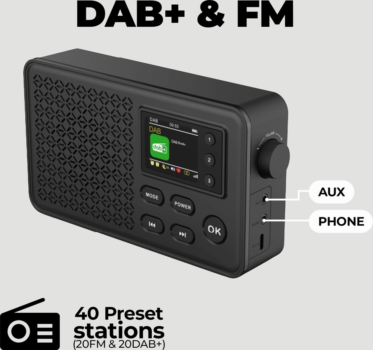 Denver DAB-57 - Radio