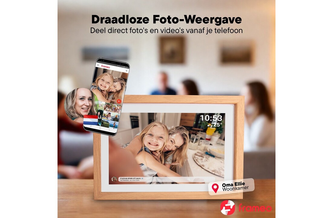 Denver PFF-1040LW - Digitale fotolijst