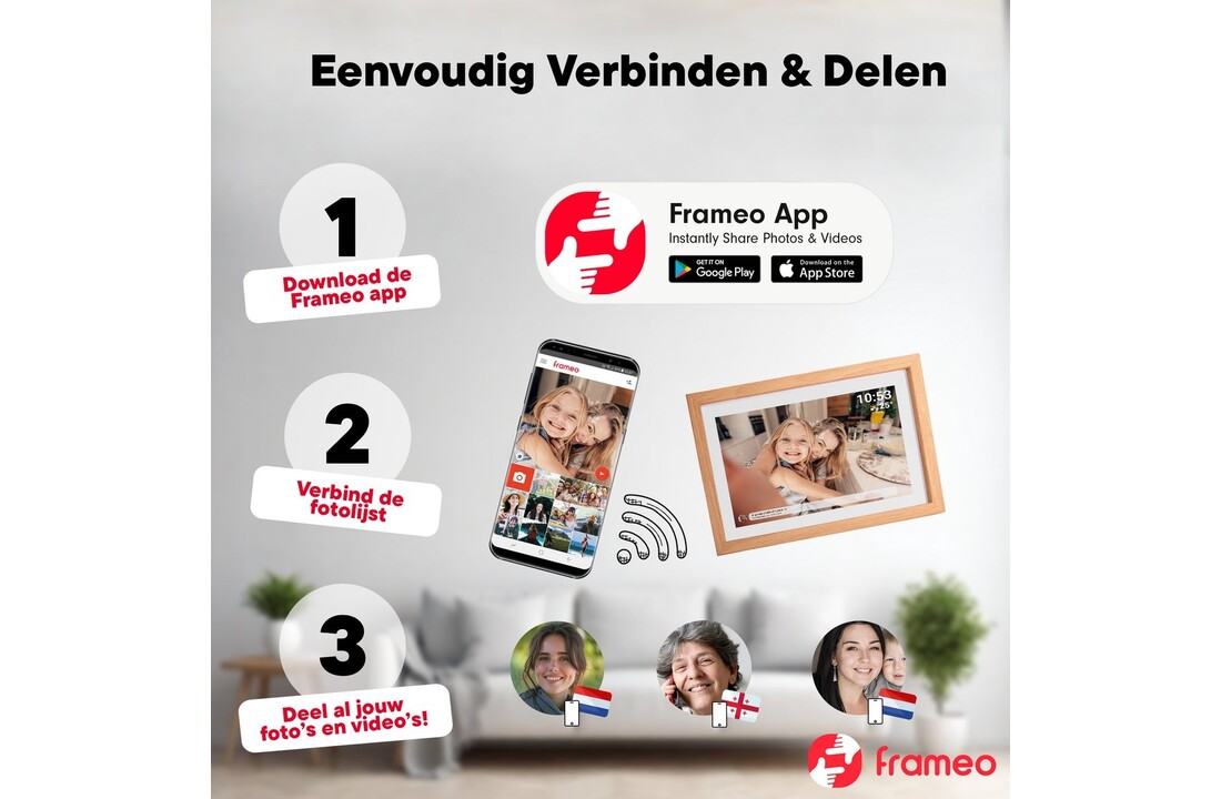 Denver PFF-1040LW - Digitale fotolijst