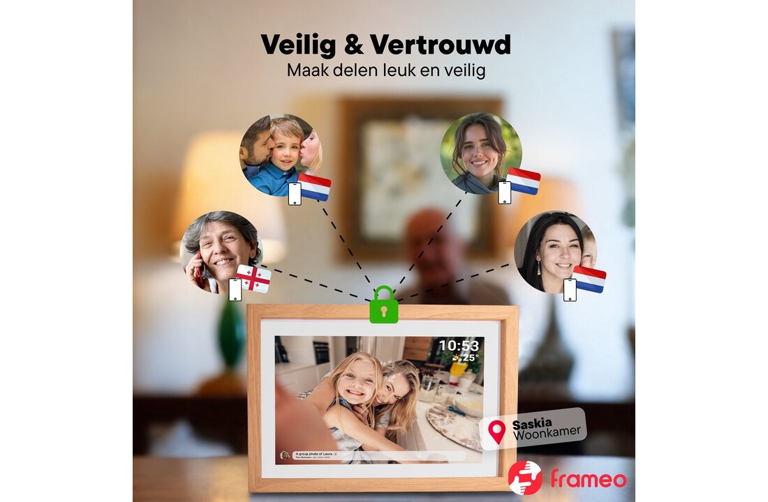 Denver PFF-1040LW - Digitale fotolijst