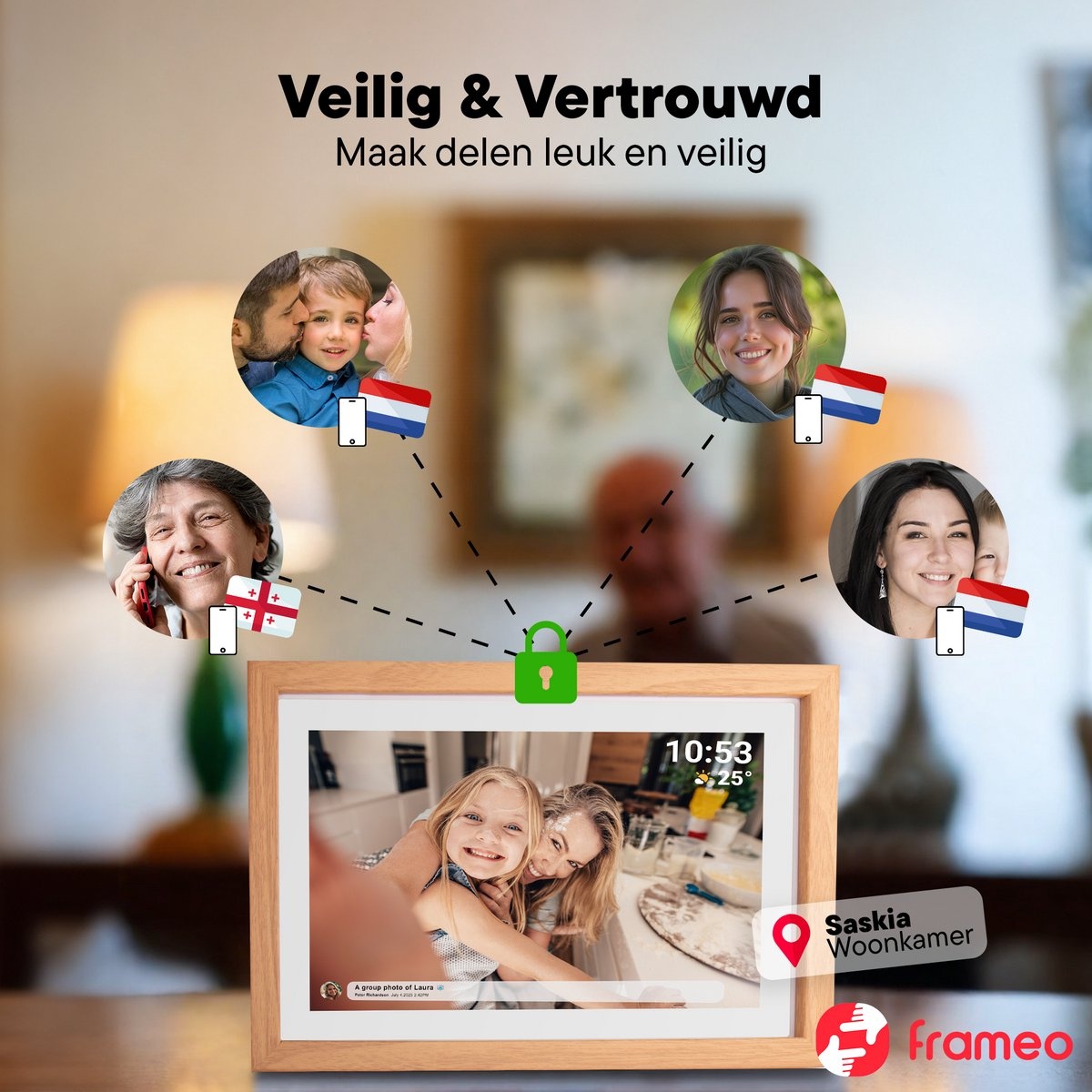 Denver PFF-1040LW - Digitale fotolijst