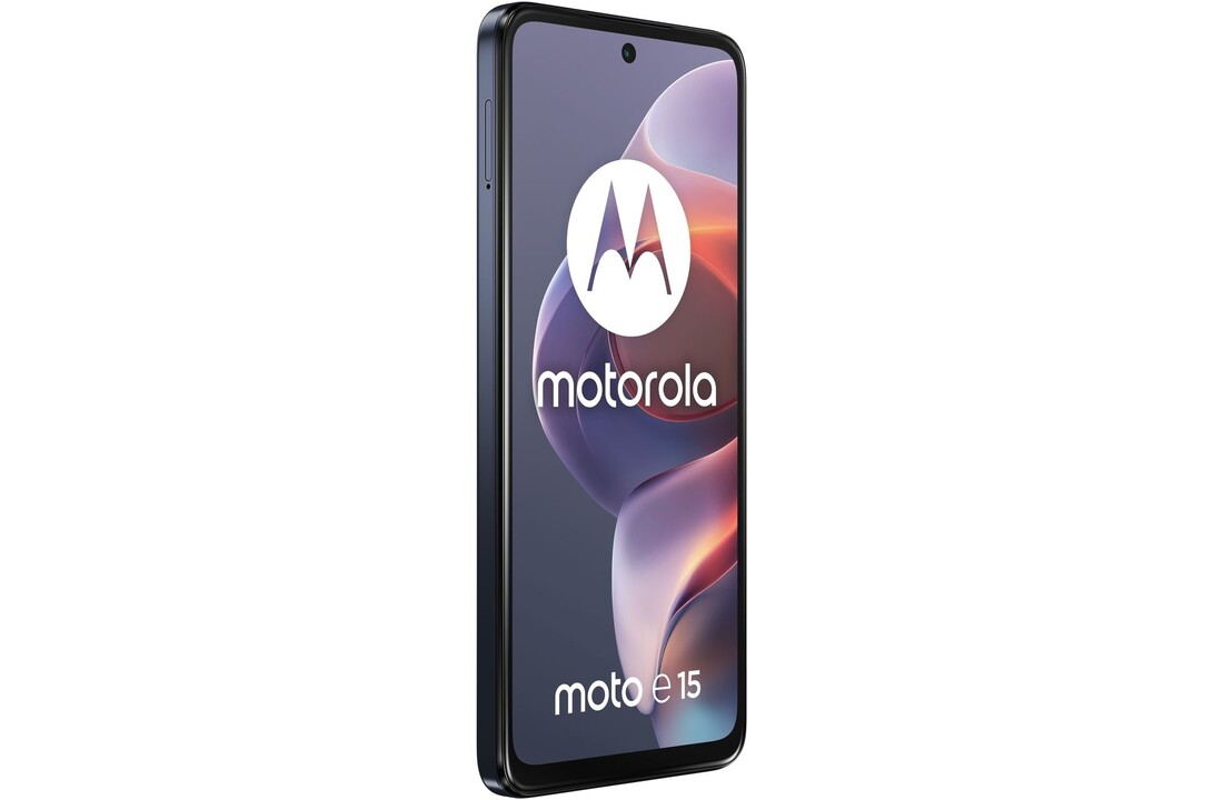 Motorola Moto e15 64GB 4G Denim Blue - Mobiele telefoon