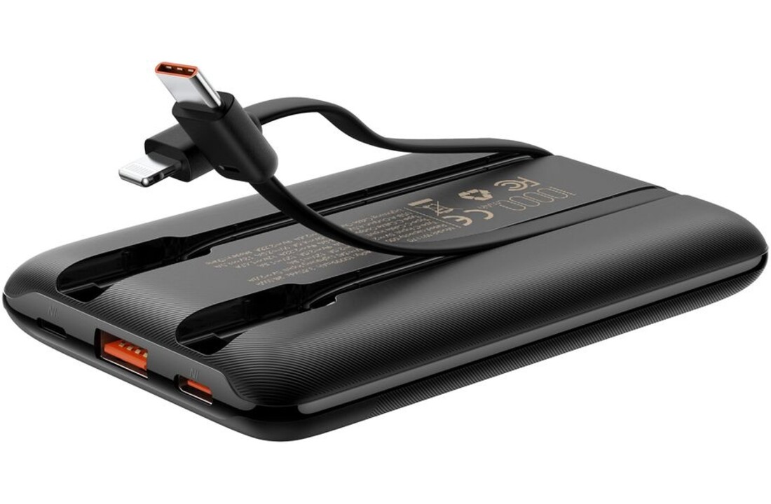 Veger C11 W1170 Mini Portable 10.000mAh Zwart - Powerbank