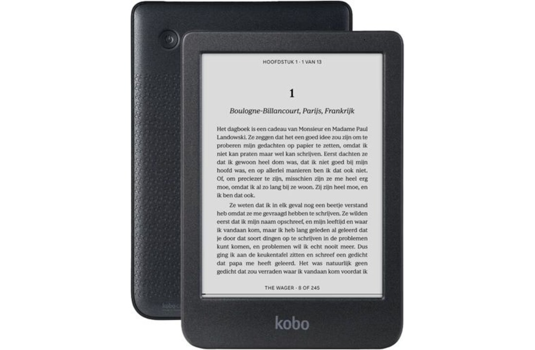 Kobo Clara BW Zwart - E-reader