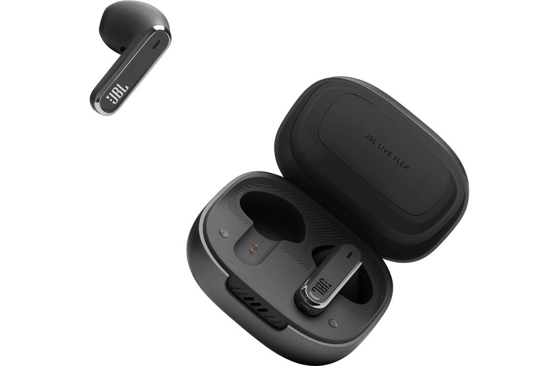 JBL Live Flex Zwart - Draadloze oordopjes