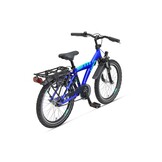 Loekie Snake 22 inch jongensfiets Cobalt blauw