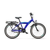 Loekie Snake 22 inch jongensfiets Cobalt blauw