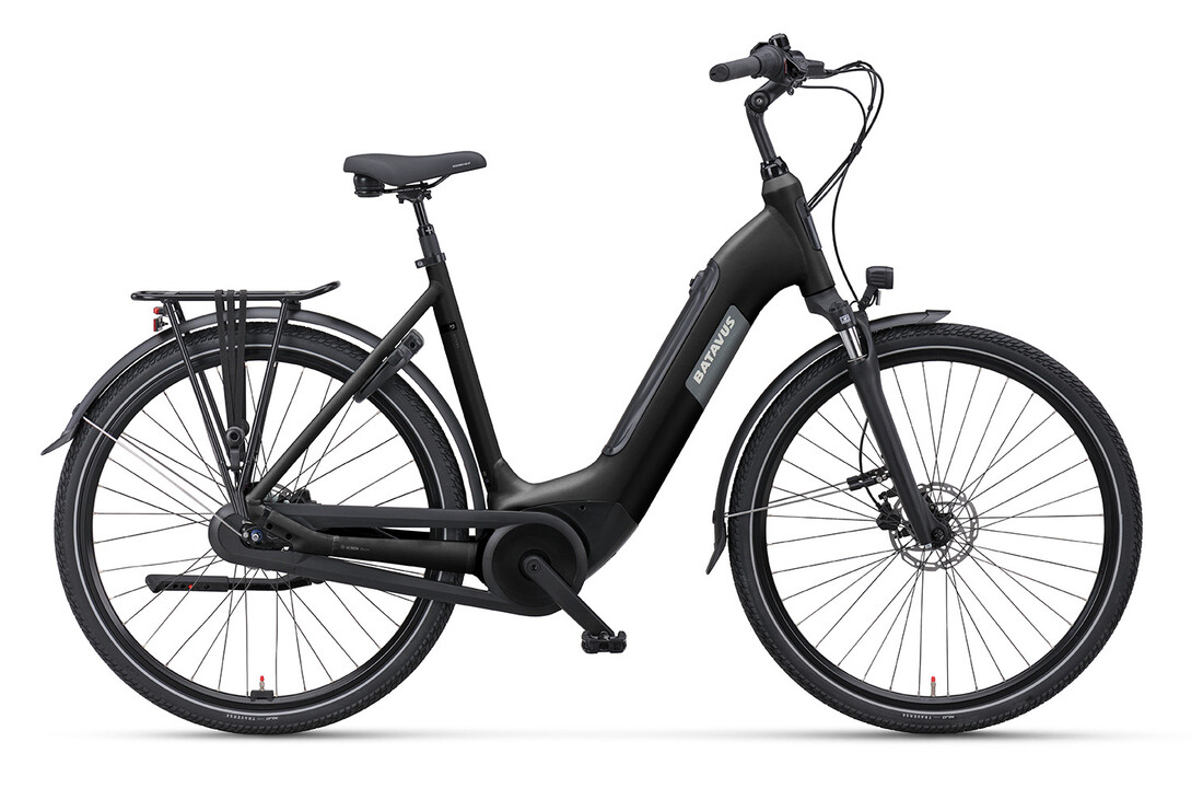 Batavus Altura PT 500Wh Dames 7 - Smokingblack matt