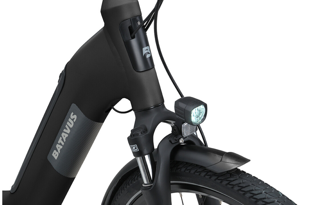Batavus Altura PT 500Wh Dames 7 - Smokingblack matt