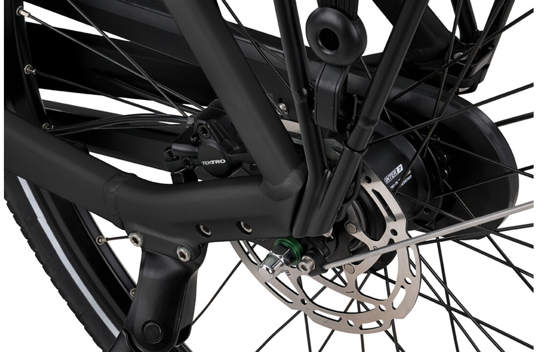 Batavus Altura PT 500Wh Dames 7 - Smokingblack matt