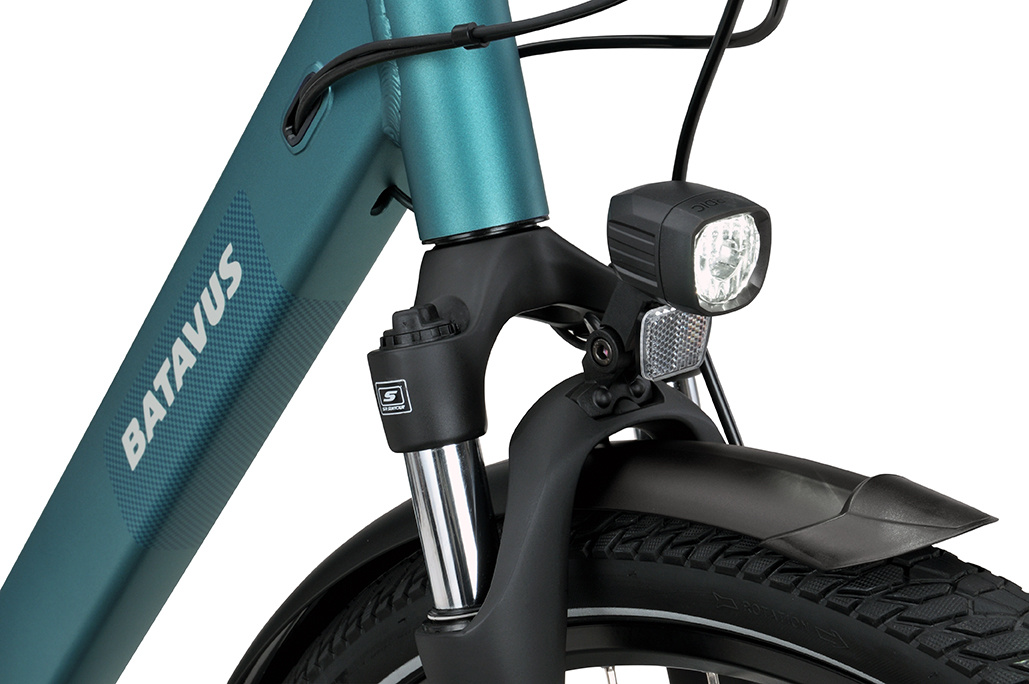 Batavus Altura CP 400Wh Dames 7 - Light Sea Green matt