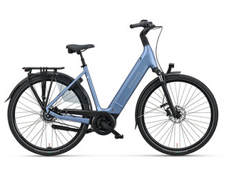 Batavus Finez E-go Power Exclusive BES3 DN8 500Wh Dames - Steel blue matte