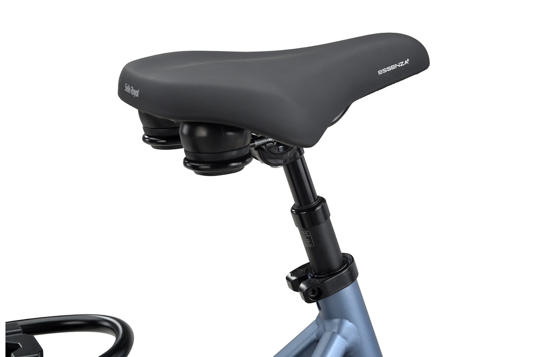 Batavus Finez E-go Power Exclusive BES3 DN8 500Wh Dames - Steel blue matte