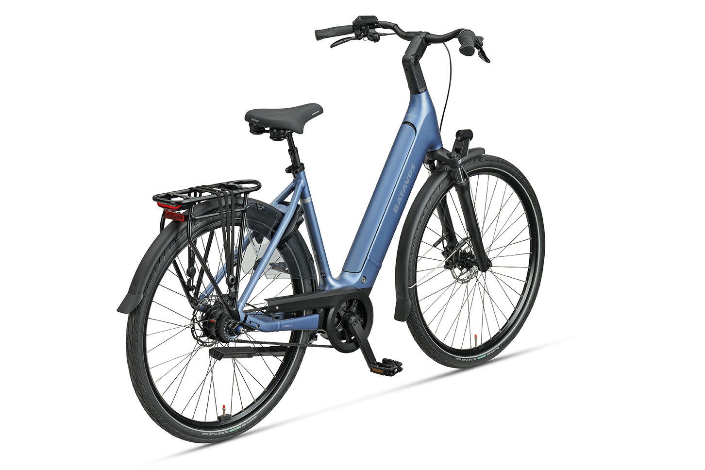 Batavus Finez E-go Power Exclusive BES3 DN8 500Wh Dames - Steel blue matte