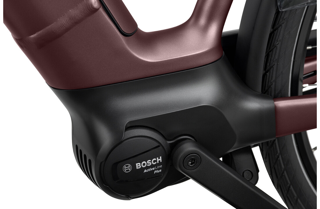 Batavus Finez PT BES3 DN8 500Wh Dames - Burgundy Red matt