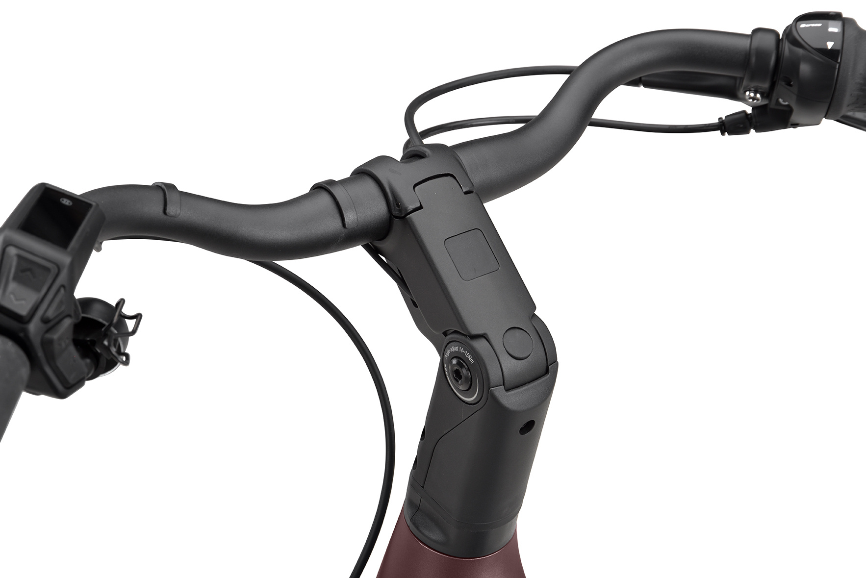 Batavus Finez PT BES3 DN8 500Wh Dames - Burgundy Red matt