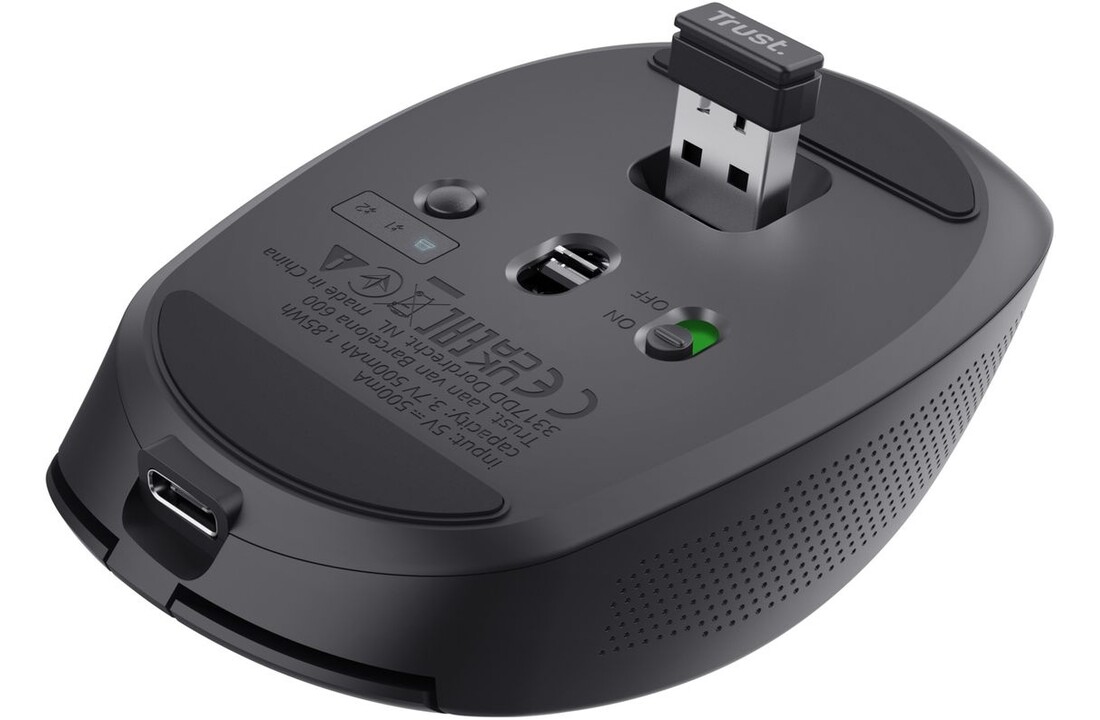 Trust Ozaa Compact Zwart - Muis