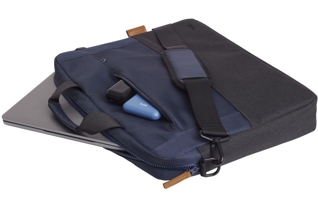 Trust Lisboa 16 inch Eco Blauw - Laptoptas