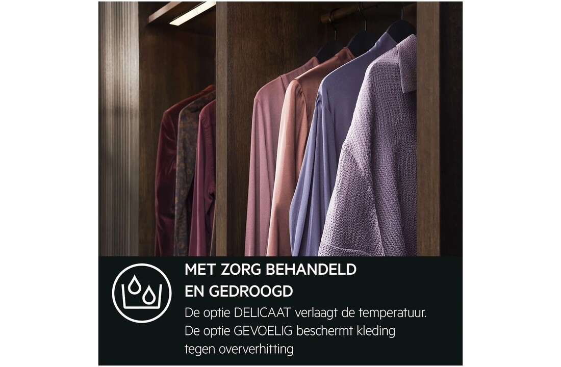 AEG TR97BADEN 9000 Serie AbsoluteCare Plus - Warmtepompdroger