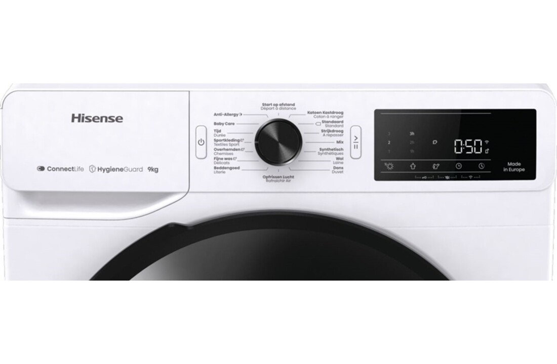 Hisense DH3V903UW/BLX - Warmtepompdroger