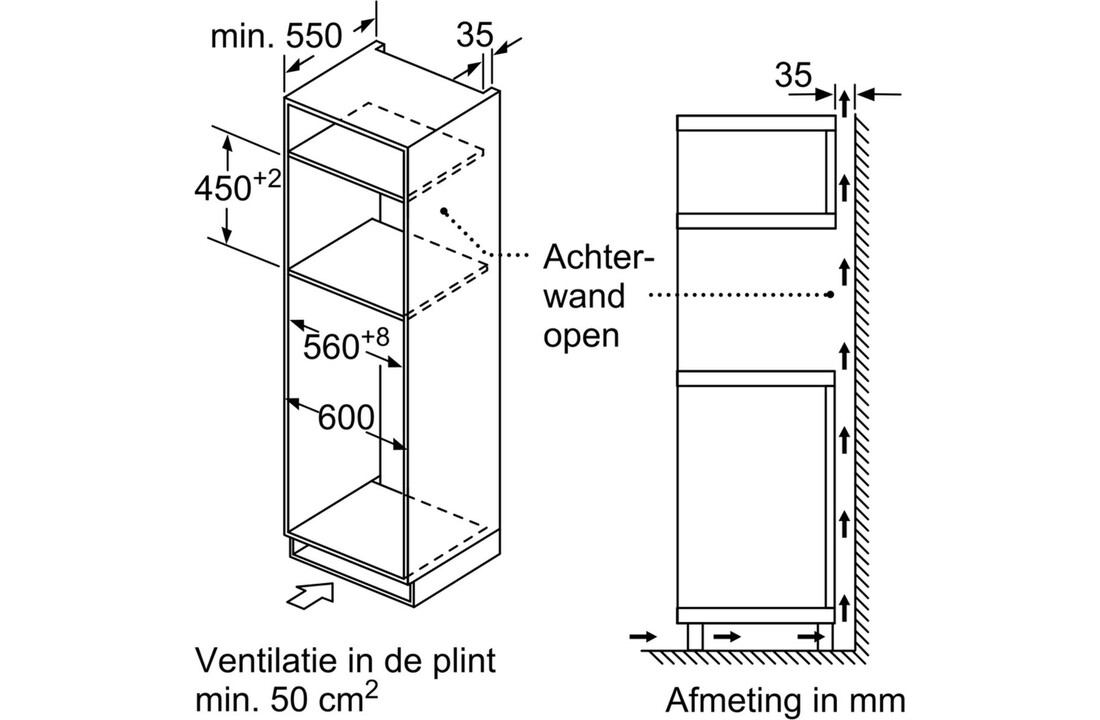 Bosch CMA583MB0B - Inbouw magnetron