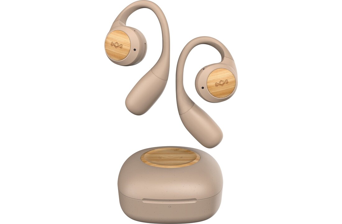 House of Marley Liberate Open-Ear True Wireless Cream - Draadloze oordopjes