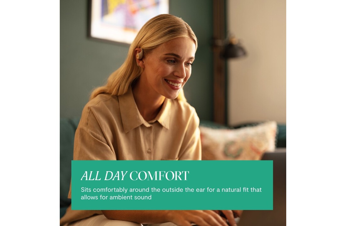 House of Marley Liberate Open-Ear True Wireless Cream - Draadloze oordopjes