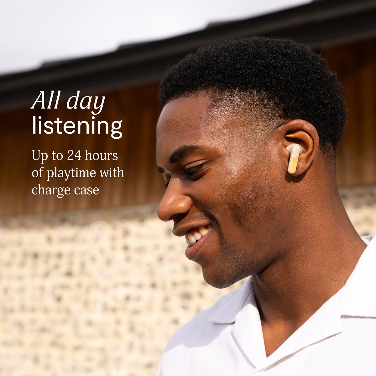 House of Marley Trenchtown ANC Wireless Cream - Draadloze oordopjes