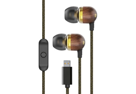 House of Marley Smile Jamaica USB-C Brass - Oordopjes