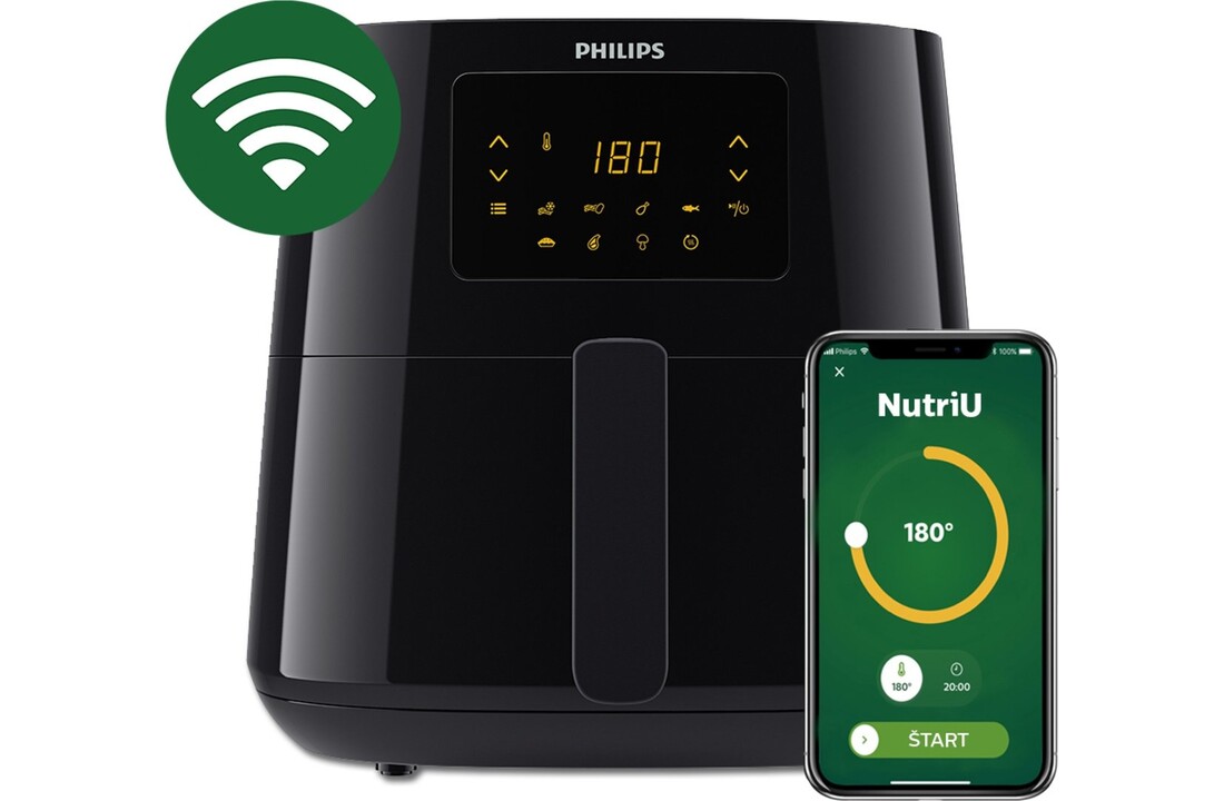 Philips Essential Airfryer XL HD9280/90 - Hetelucht friteuse