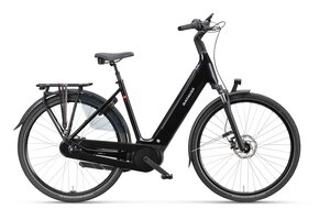 Batavus Finez E-go Power BES3 DN8 500Wh Dames - Zwart glans