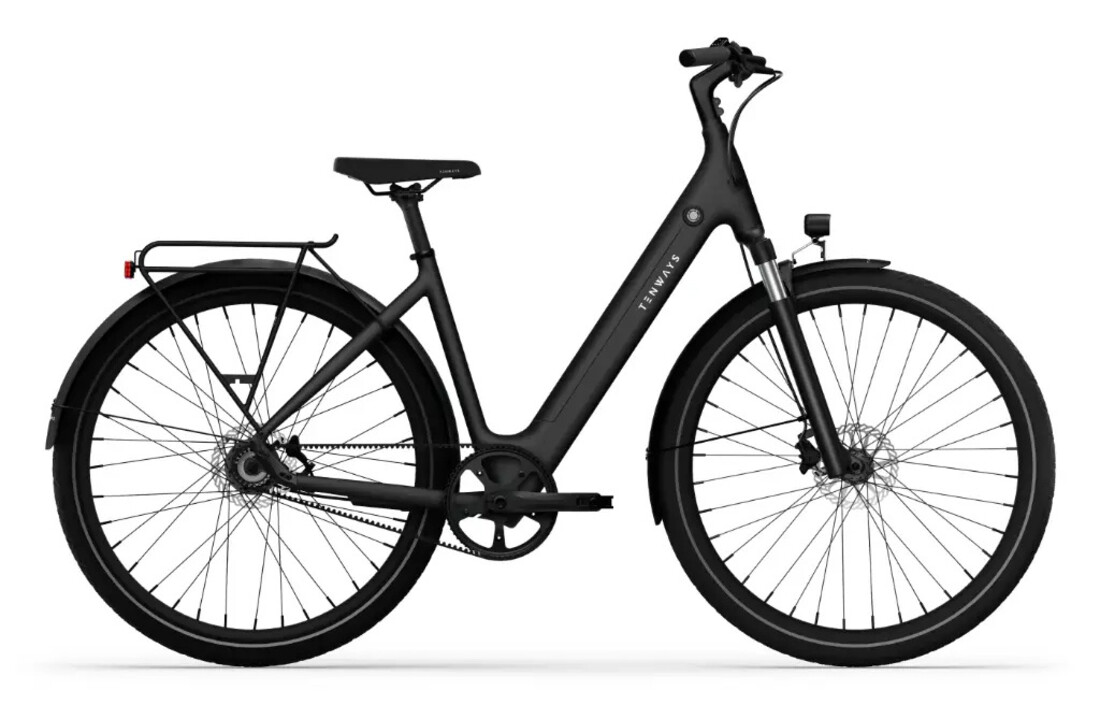 Tenways CGO800S E-bike - 460 Wh Dames - Midnight Black