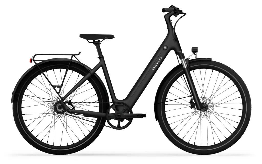 Tenways CGO800S E-bike - 460 Wh Dames - Midnight Black