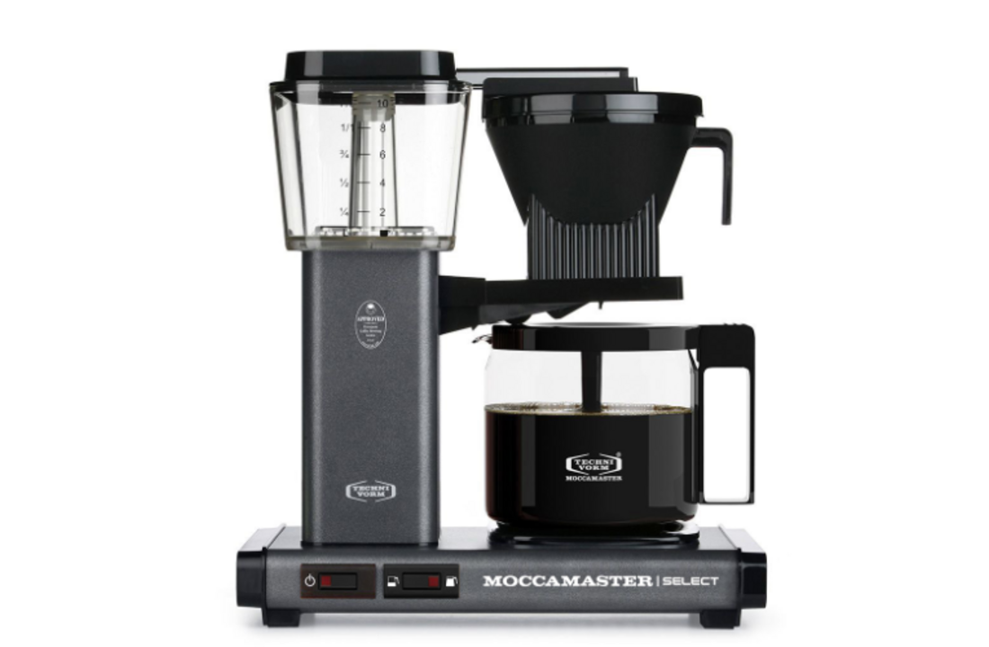 Moccamaster KBG Select (Stone Grey) - Koffiezetapparaat