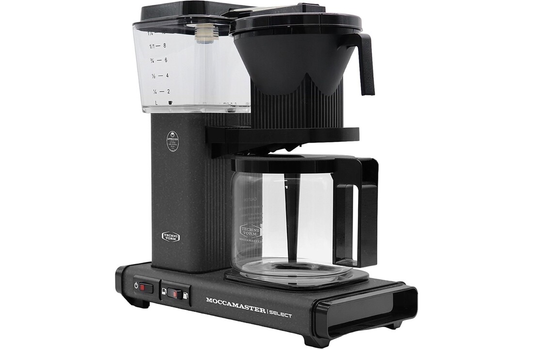 Moccamaster KBG Select (Stone Grey) - Koffiezetapparaat