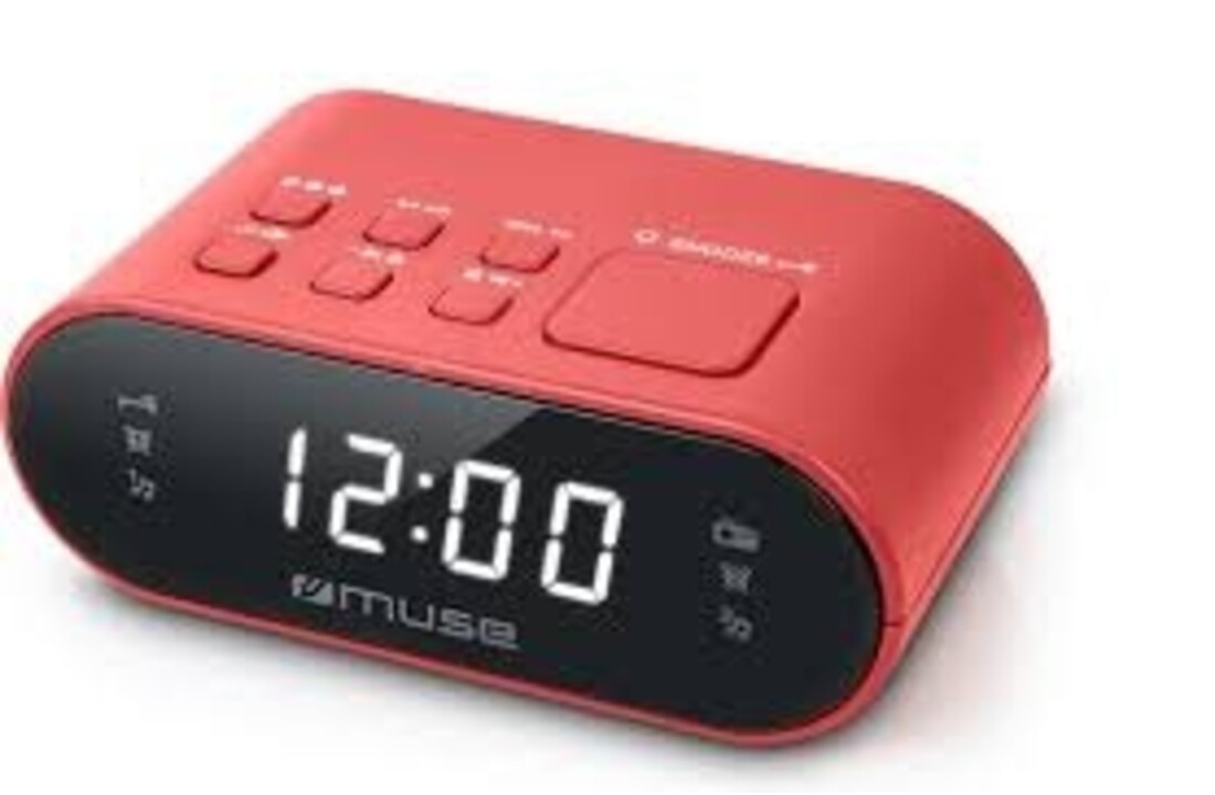 Muse M-10 RED - Wekkerradio