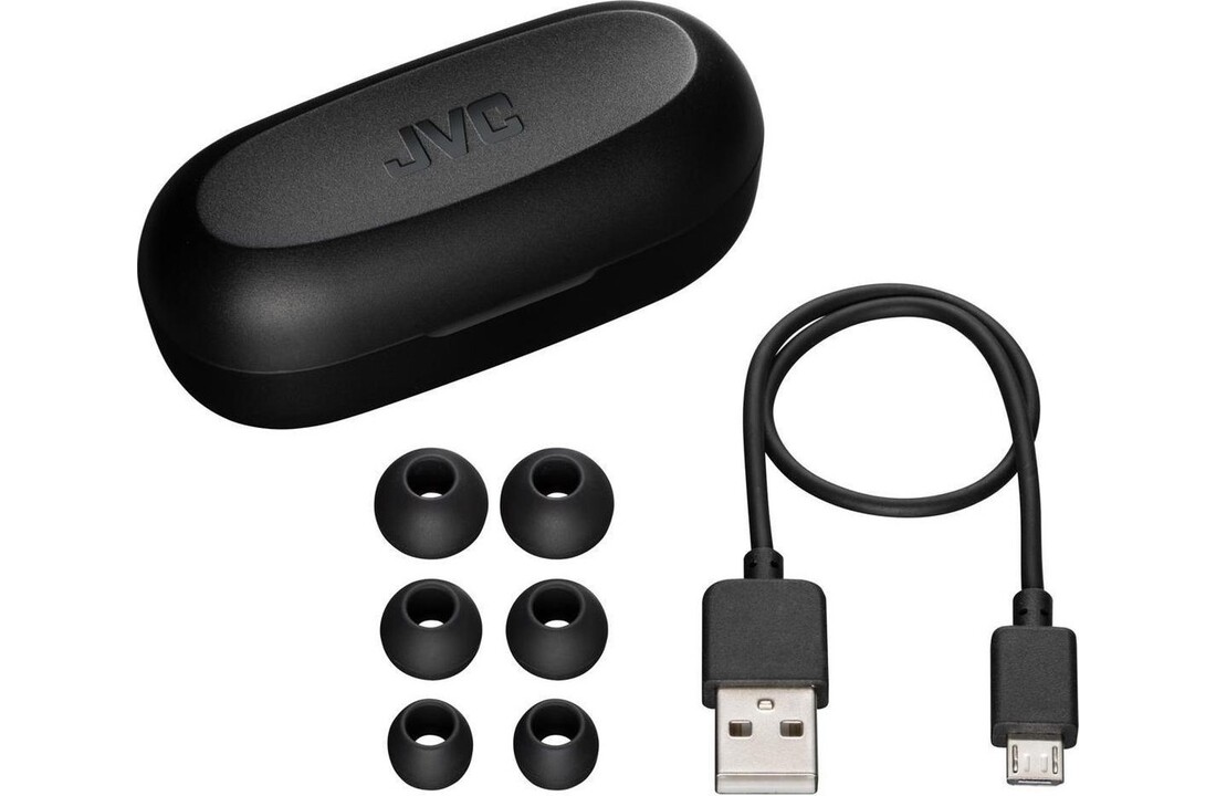 JVC HA-A7T (Zwart) - Draadloze oordopjes
