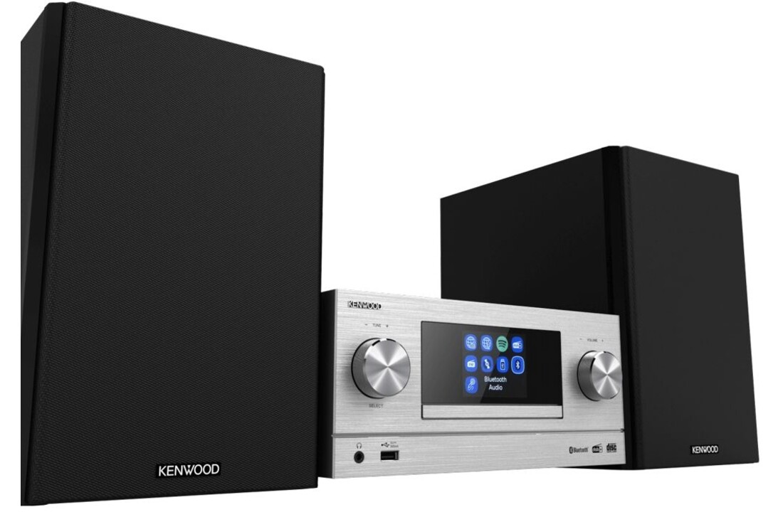 Kenwood M-9000S Zilver - Stereo set