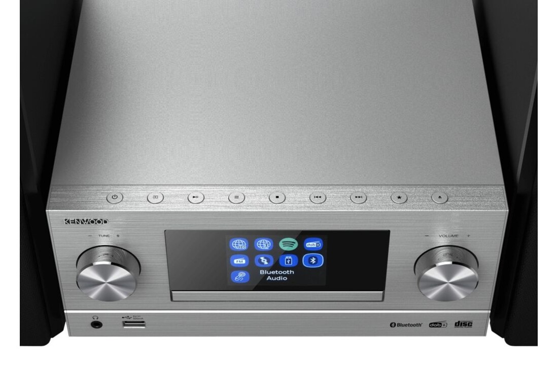 Kenwood M-9000S Zilver - Stereo set