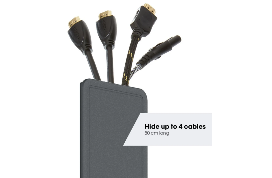 Vogel's TVA 6000 (80cm) Zwart - Kabelgoot