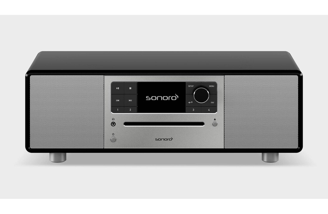 Sonoro PRESTIGE X Hoogglans zwart - Radio