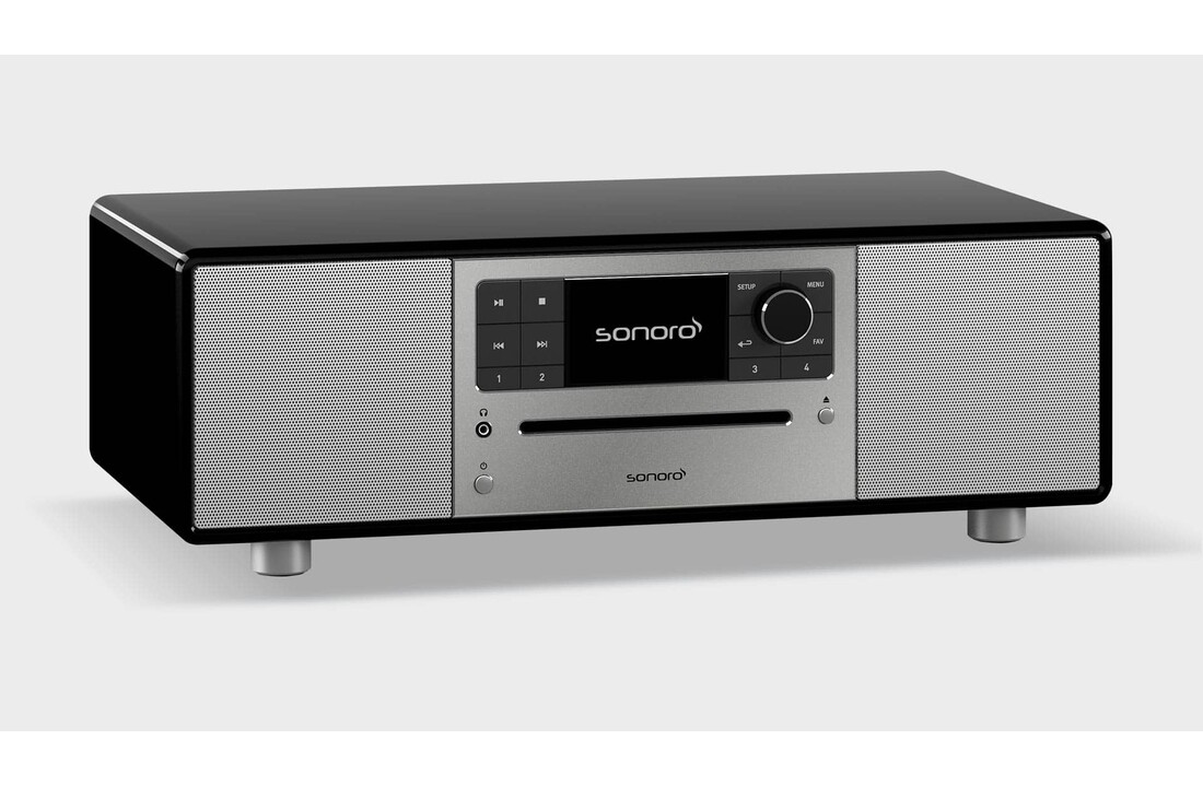 Sonoro PRESTIGE X Hoogglans zwart - Radio