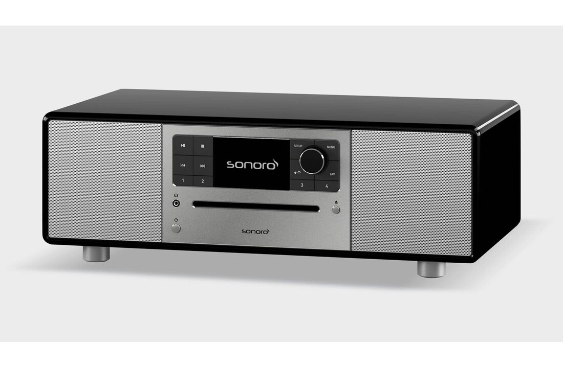 Sonoro PRESTIGE X Hoogglans zwart - Radio