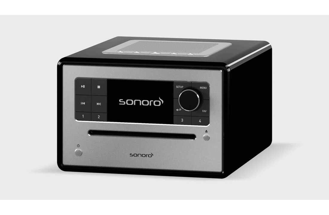 Sonoro ELITE X Hoogglans zwart - Radio