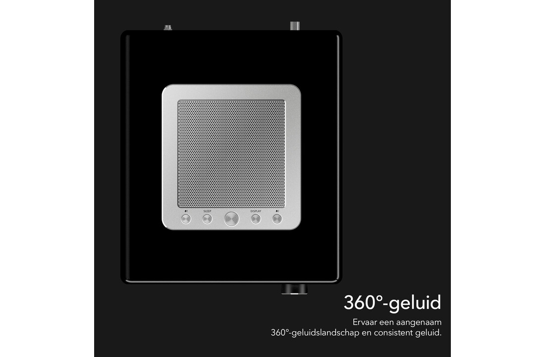 Sonoro ELITE X Hoogglans zwart - Radio