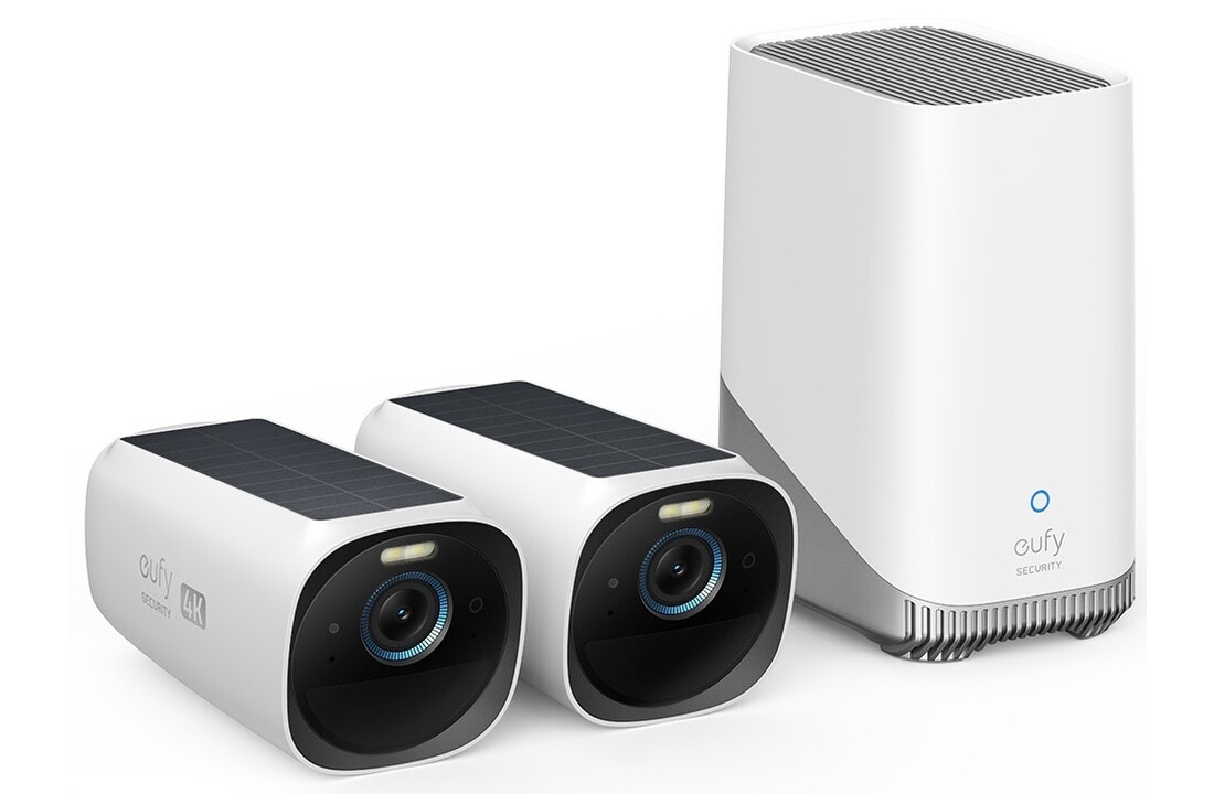 Eufy eufyCam 3 S330 2-Cam Kit (2 camera's + HomeBase 3) - Beveiligingscamera