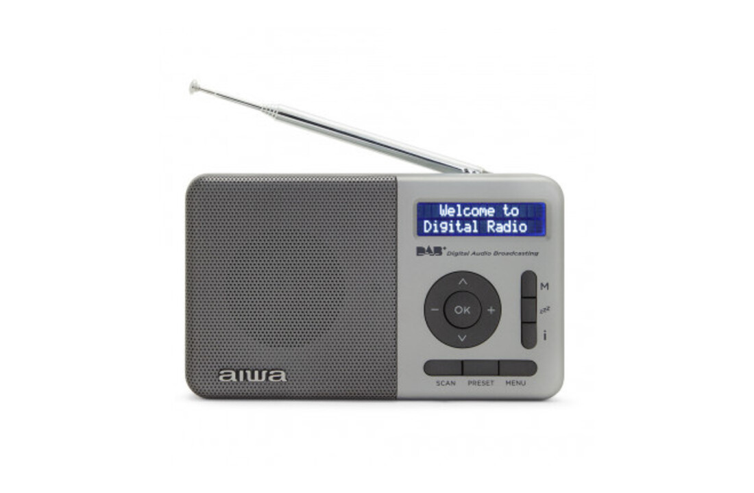 Aiwa RD-40DAB/SL Zilver - Radio