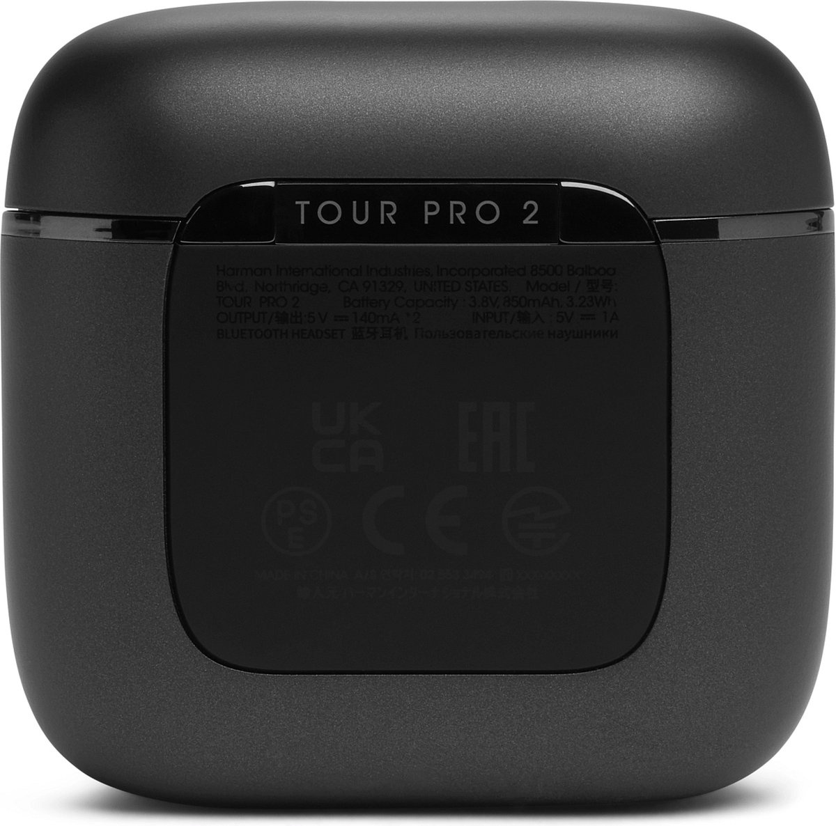 JBL Tour Pro 2 Zwart - Draadloze oordopjes